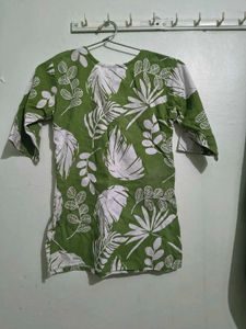 Green Short Kurti