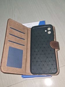 Premium Leather Flip Case