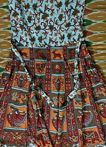 Vintage Print Dress
