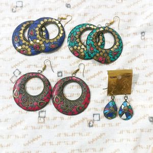 Traditional Royal Earrings Set