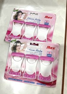 Max Body Razor - 6 Pieces