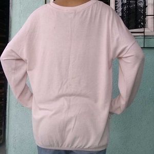 Disney Princess "Girls" Pink Tie-Front Top
