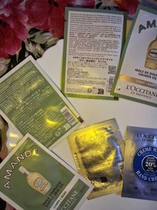 💛 L'Occitane Bodycare Sample Kit 38 ml, 8Pcs