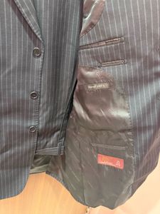 Men's Pinstripe Suit Jacket