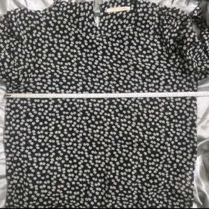 Chic Printed Short Sleeve Top