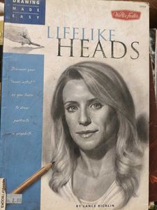 Lifelike Heads Drawing Book