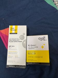 Sun Scoop & Chemist at Play Skincare Duo