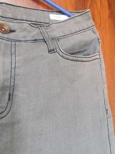 Grey Skinny Fit Jeans
