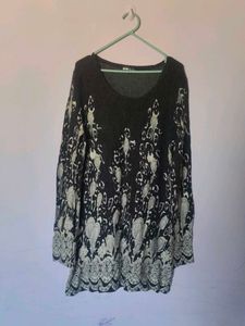 Stylish Printed Tunic Top