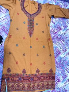 Kashmiri Suite Warm With Pant Shawl