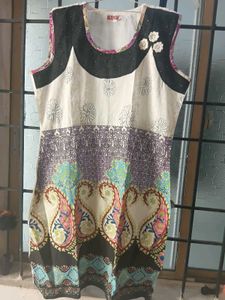 Soft Floral Print Pajama Top