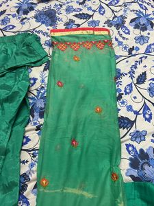 Green Colour Suit Set