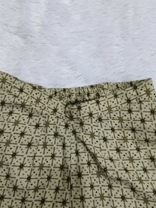 Green Printed Kurta and Pant Set