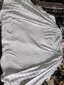Open Front Shirt with Attached Tank Top