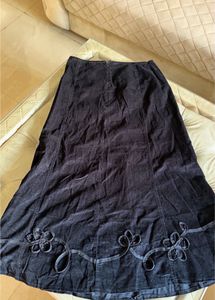A-line Vintage black skirt