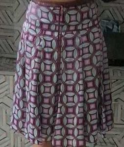 Vintage y2k Satin Midi Skirt