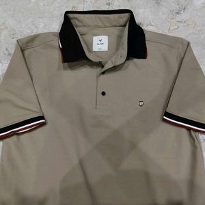 Men's Beige Polo Shirt