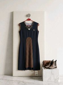 Stylish Navy Black Dress
