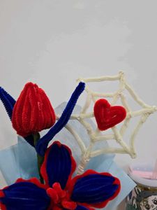 Handmade Pipe Cleaner Flower Bouquet
