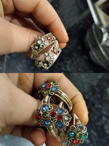 Boho Gemstone Toe Rings