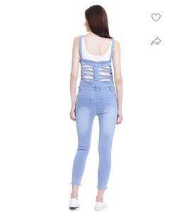 !!Price drop!! Broadstar Blue Denim Dungaree