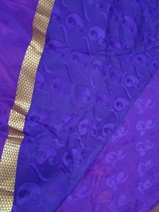 Excellent double shade silk saree