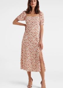 Forever New A-Line Floral Midi Dress