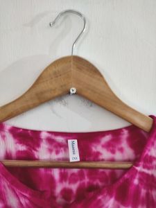 Rose Pink Printed Kaftan ( Women)