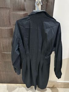 H&amp;M Black Shirt Dress