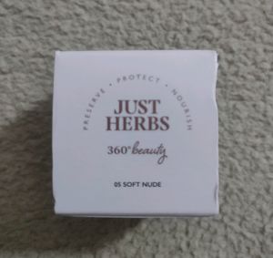JUST HERBS Lip And Cheek Tint In The Shade ( Soft Nude)