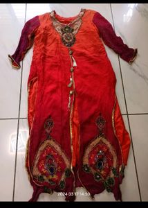 3 shade Top and ghaghra