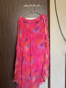 Vibrant Pink Ethnic Skirt