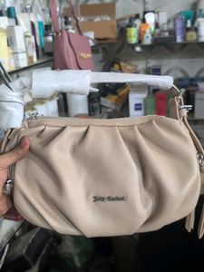 Juicy Couture Beige Shoulder Bag