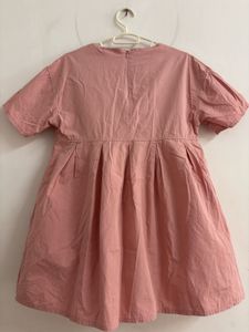 Cute Pink A-Line Dress