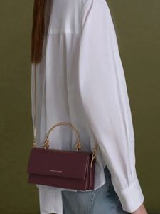 Charles &amp; Keith Maroon Handbag