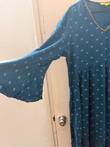 Beautiful Teal Ethnic Gown
