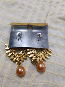 Purple Stone Earrings