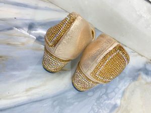 Sparkling Crystal Embellished Heels