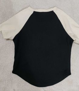 Cute Dog Graphic Raglan Tee