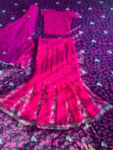 Y2k lehenga set