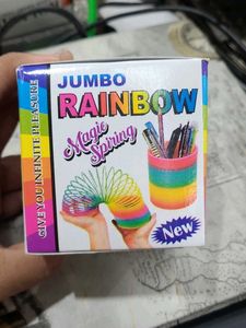 Jumbo Rainbow Magic Spring Toy