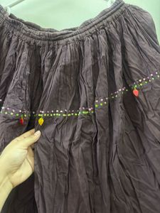 Bohemian Ethnic Lace Skirt