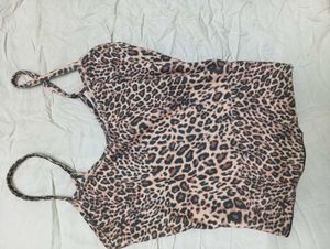 Leopard Print Crop Top⭐