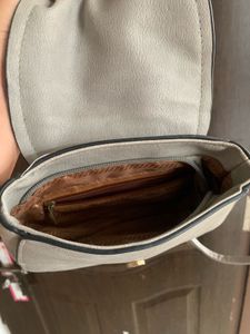 Grey Crossbody Bag