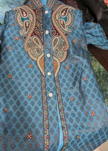 heavy embroidery sherwani for groom
