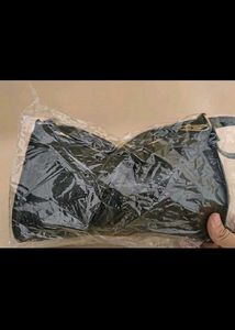 ✨Black Croc Texture Shoulder Bag  Brand+Freebie