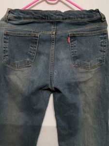 y2k bootcut jeans with studs &amp; fringe⭐