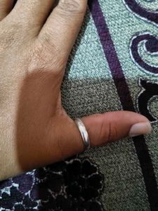 Simple Silver Band Ring