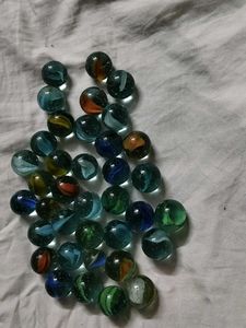 Assorted Glass Marbles