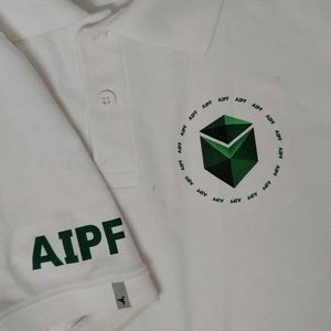 Men's White Polo T-Shirt